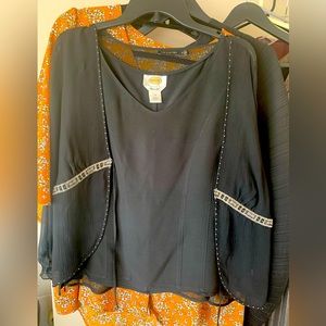 Silk sleeveless w sheer cover